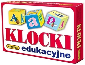 Adamigo 12 dalių edukacinės kaladėlės 03679