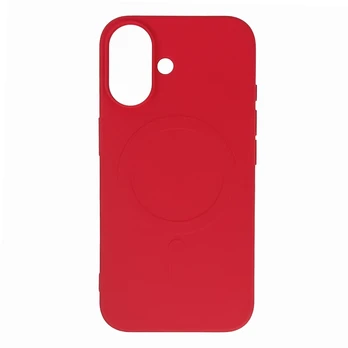 Wozinsky Liquid Silikoninis dėklas MagSafe for Samsung Galaxy S24 FE - red
