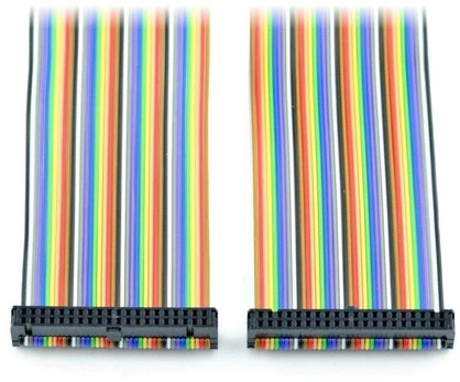 Oem Laidas IDC 40 kontaktų lizdas-lizdas 60cm Raspberry Pi 4B/3B+/3B/2B