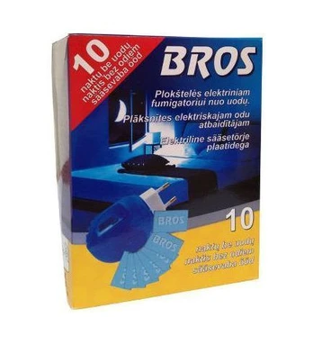 Elektrinis fumigatoriaus nuo uodų BROS, + 10 plokštelių