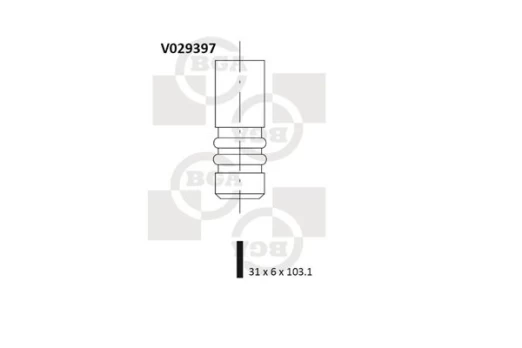 Įvado vožtuvas BGA V029397
