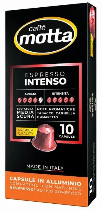 CaffeMotta Kavos kapsulės Caffe Motta Espresso Intenso MT73011, 10 vnt.