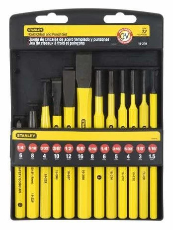 Stanley Black & Decker kaltų rinkinys, 12 dalių