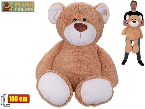 Plush toy - 90261 - TEDDY BEAR - size 100 cm