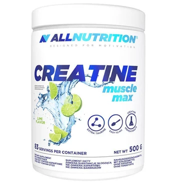 Allnutrition Creatine Muscle Max, Citrinų, 500 g