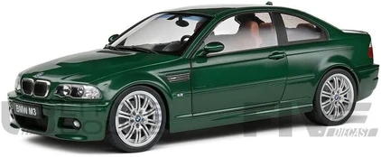 SOLIDO 1:18 BMW E46 M3 Coupe, žalias