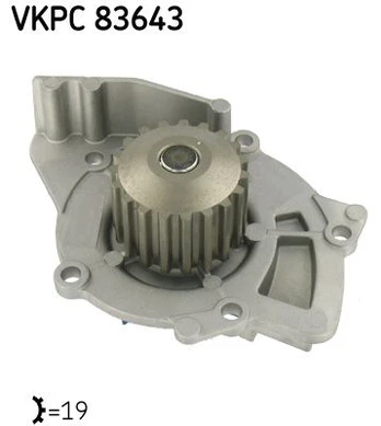 Aušinimo skysčio siurblys SKF VKPC 83643