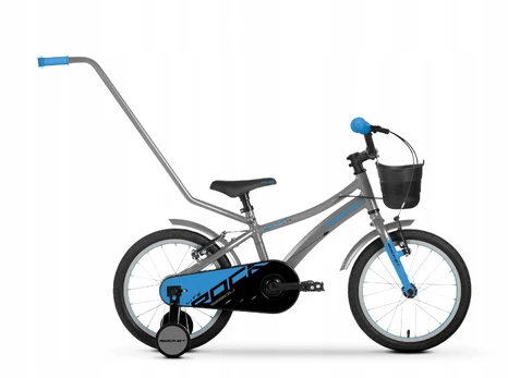 Dviratis Tabou Rocket Lite 14 steel-mėlynas