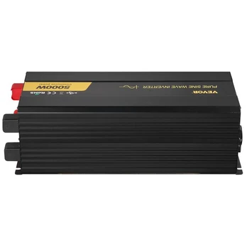 Pure sinusoides keitiklis 5000W 12V į 230V LCD