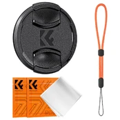 Kf Concept K&amp;F Concept 62MM Lens Caps Kit with LOGO kaina