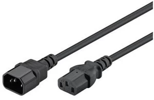 Adapteris Goobay Cold Device C14, C13, 5 m, juoda