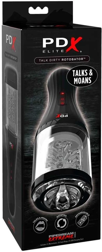 Masturbatorius PDX ELITE TALK DIRTY ROTOBATOR