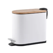 Šiukšliadėžė Domoletti T-T2105MB, balta, 5 l kaina