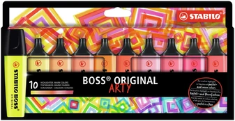 Stabilo - Highlighter Boss Original Arty - Warm colors (10 pcs) (200993) kaina