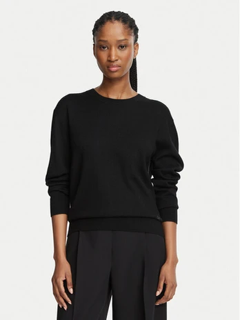 Calvin Klein Megztinis LV044H313G Juoda Regular Fit