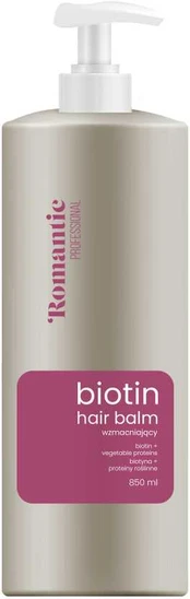 ROMANTIC Biotino plaukų balzamas 850 ml