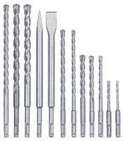 Grąžtas Einhell Einh SDS-Plus Bohr-Meissel-Set 12tg 49240295 kaina