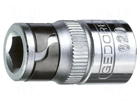 Adapter | socket spanner | square,hexagonal | HEX 1/4" | 1/4" | 23mm
