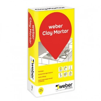 Molio Mišinys Weber Clay Mortar, 20kg