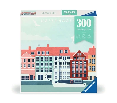 RAVENSBURGER dėlionė Kopenhaga, 300 det., 12000769