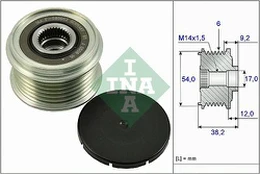 INA 535 0263 10 Freewheel alternator pulley