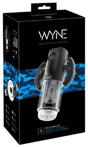Wyne Masturbator 11 Vibruojantis masturbatorius kaina