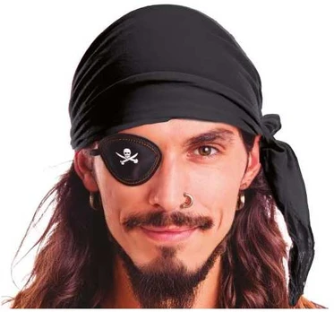 Fiesta Sort pirat bandana