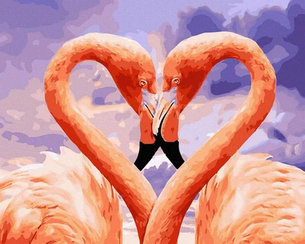 TPS Tapybos rinkinys "Flamingo love"