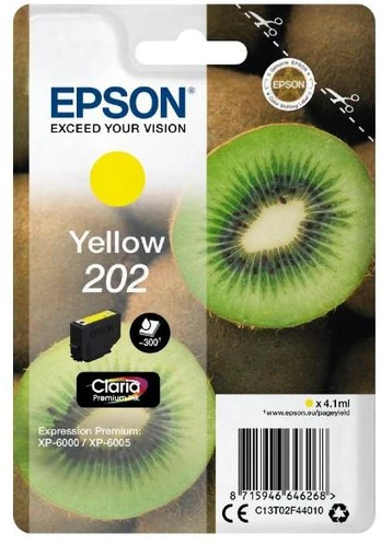 Epson Kiwi 202 Originalus Geltona 1 vnt