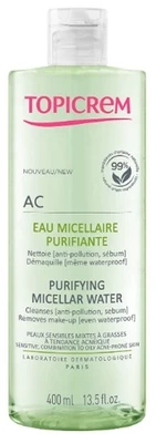 Micelinis vanduo Topicrem AC Purifying, 400 ml, moterims