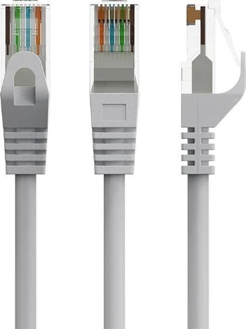Kabelis sieciowy UTP Gembird PP6U-CU-5M kat.6 Patch cord 5m pilka