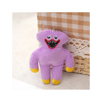 Huggy Wuggy pliušinis žaislas / raktų pakabukas - violetinis