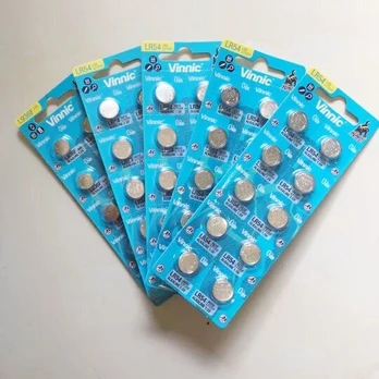 Vinnic AG-10 šarminės baterijos, 50 vnt.