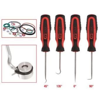 Kabliukų įrankių renkinys KS TOOLS 550.1045