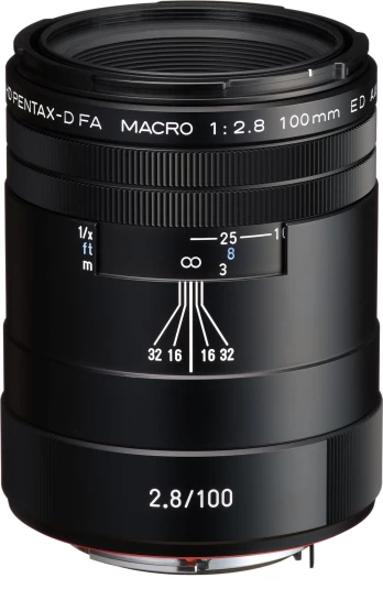 Pentax D-FA 100mm F2.8 Macro ED AW