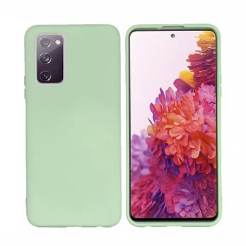 Mocco Silicone Back Case for Samsung Galaxy S20 FE / green