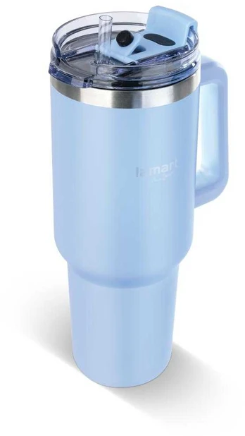 Mėlyna LT4087 KUBEK TERM. Mėlynas 1,2L HUGE LAMART