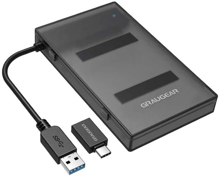 Kabelis USB Graugear GRAUGEAR USB-A/C 3.1 Adapterkabel 2,5" SATA SSD/HDD