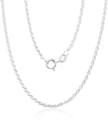 Sidabrinė grandinėlė Rope 2 mm - 2 mm. - 50 - 6.4 g.