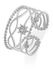 Troli Modern steel ring kaina