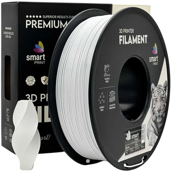 3D Plastikas - Filamentas PLA+ baltas | 1.75 mm, 1kg | SPrint
