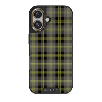 Evergreen - iPhone 16 Plus Case, Elite Dark (MagSafe) / Gold