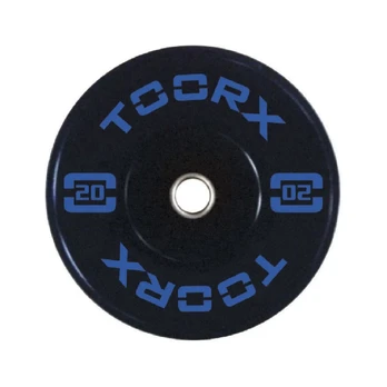 Weight plate TOORX Bumper Plate Absolute, 50 mm, 20 kg