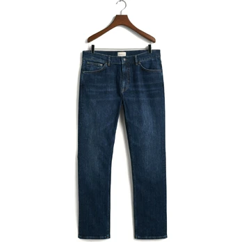 Regular džinsai vyrams, Mėlyna, Regular Gant jeans