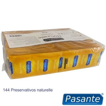 PASANTE - Natūralūs prezervatyvai 144 vnt.