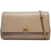 Rankinė Tory Burch Quilted Chain Wallet 186041 Kreminė
