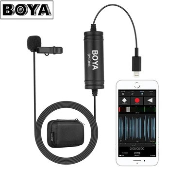 Boya Lavalier Microphone BY-DM1 for iOS with Lighting connector