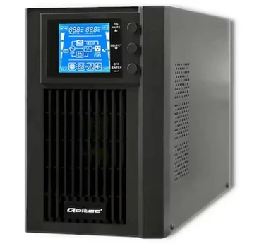 QOLTEC UPS 1kVA 800W AVR LCD
