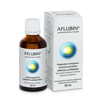 Aflubin lašai, 50 ml