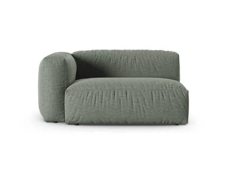 Modul Left, "Martina", 1 Seat, 160x120x75, Moss Green